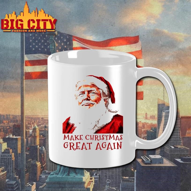 Santa Trump Supporters 2024 Ugly Shirt T168