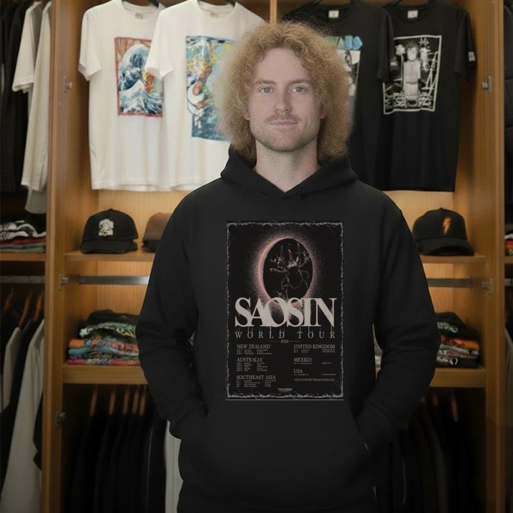 Saosin World Tour 2026 Poster Shirt