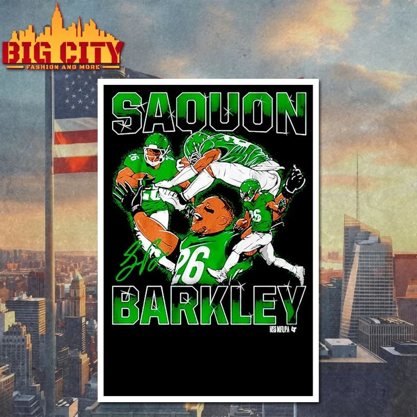 Saquon Barkley Masterpiece Signature shirt