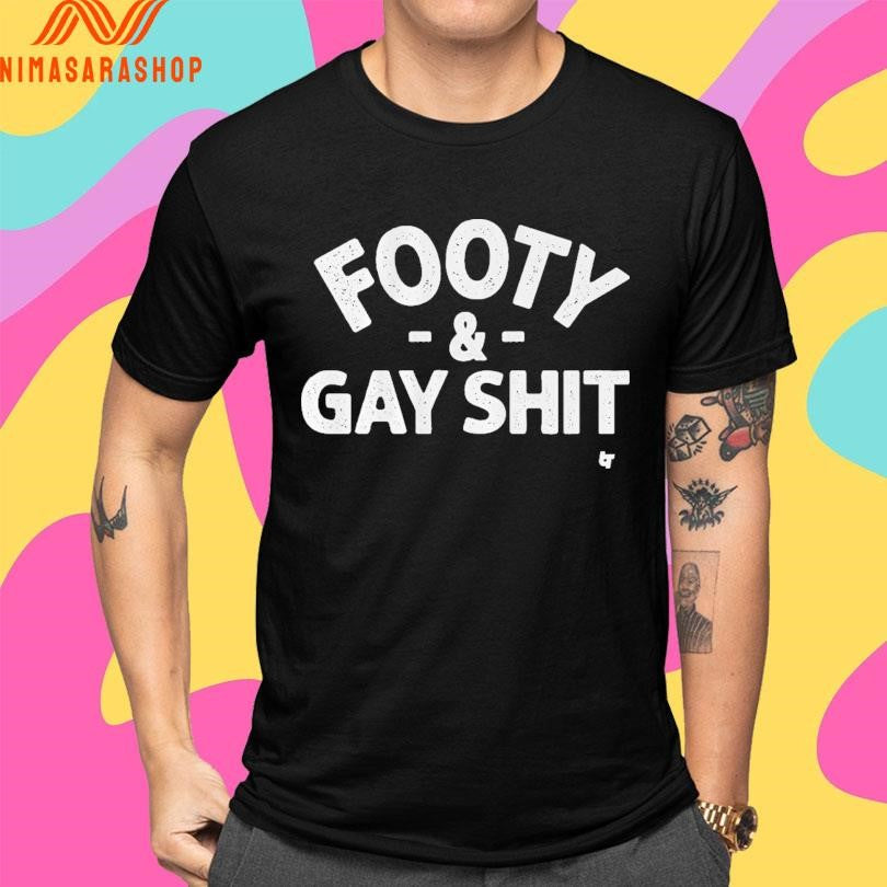 Sarah Spain Footy And Gay Shit Shirts