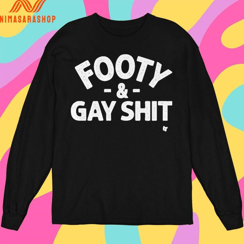 Sarah Spain Footy And Gay Shit Shirts