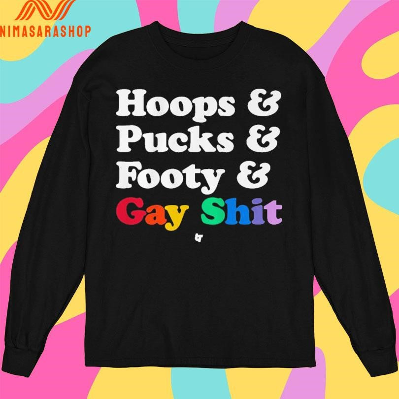 Sarah Spain Hoops And Pucks And Footy And Gay Shit Shirts
