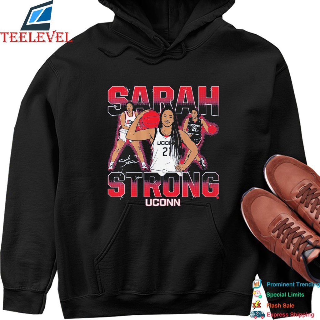 Sarah Strong Masterpiece Uconn Huskies Signature T-shirts