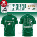 Saskatchewan Roughriders 112th Grey Cup 2025 Champions Two Sided Shirt
