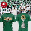 Saskatchewan Roughriders Cheers Grey Cup 2025 Champions Two Sided Shirt