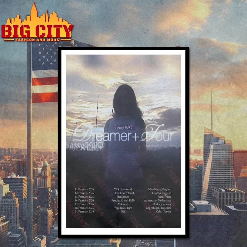 Sassy 009 Dreamer Tour 2026 Poster shirt