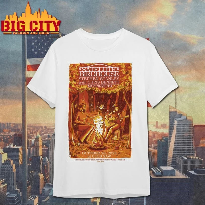 Satellite Birdhouse October 26, 2025 Club SAW in Ottawa, Ontario Poster shirts