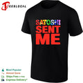 Satoshi sent me Bitcoin crypto blockchain design cryptocurrency digital currency shirt