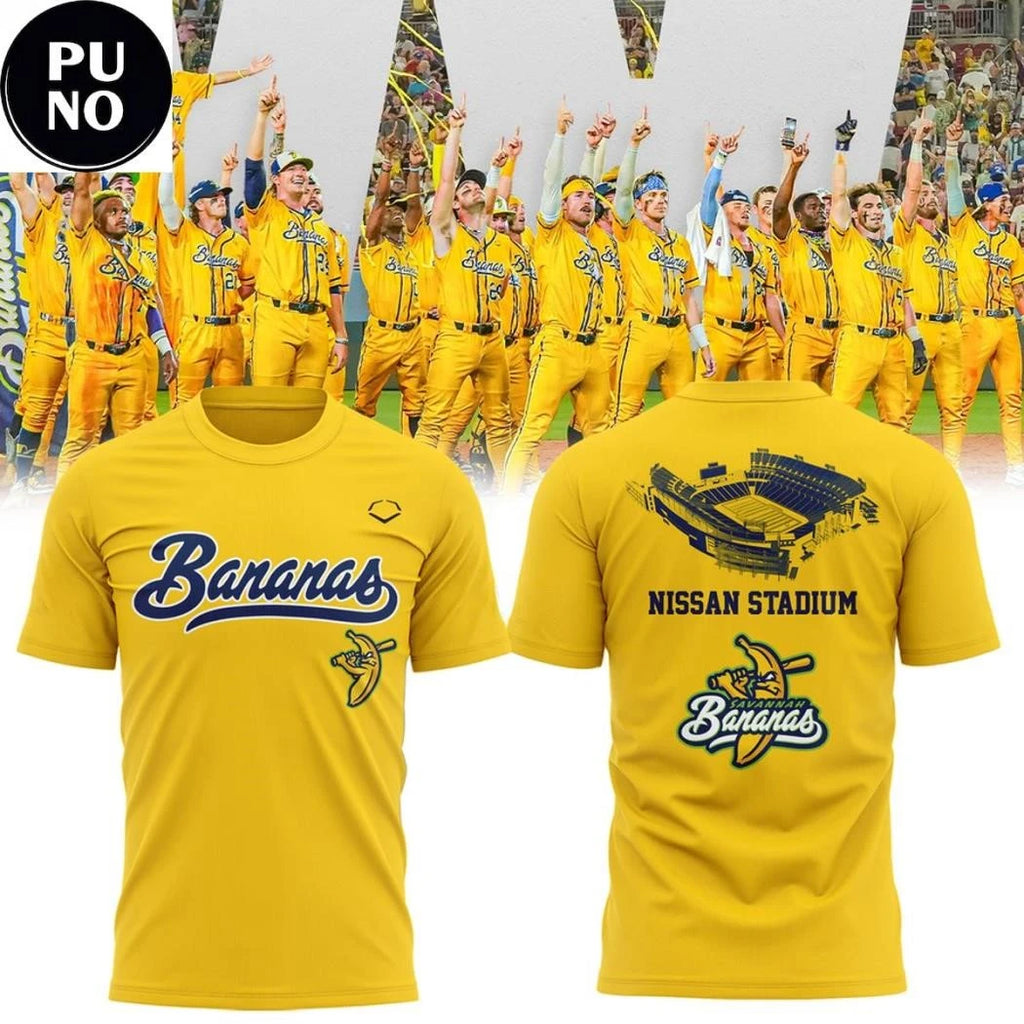 Savannah Bananas x Tennessee Titans 2026 Nissan Stadium Shirt