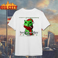 Save If You Secretly An Alien Smoking Cat Christmas Ugly Shirt