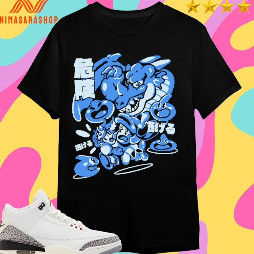 Save The Princess Sketchdemao Shirts