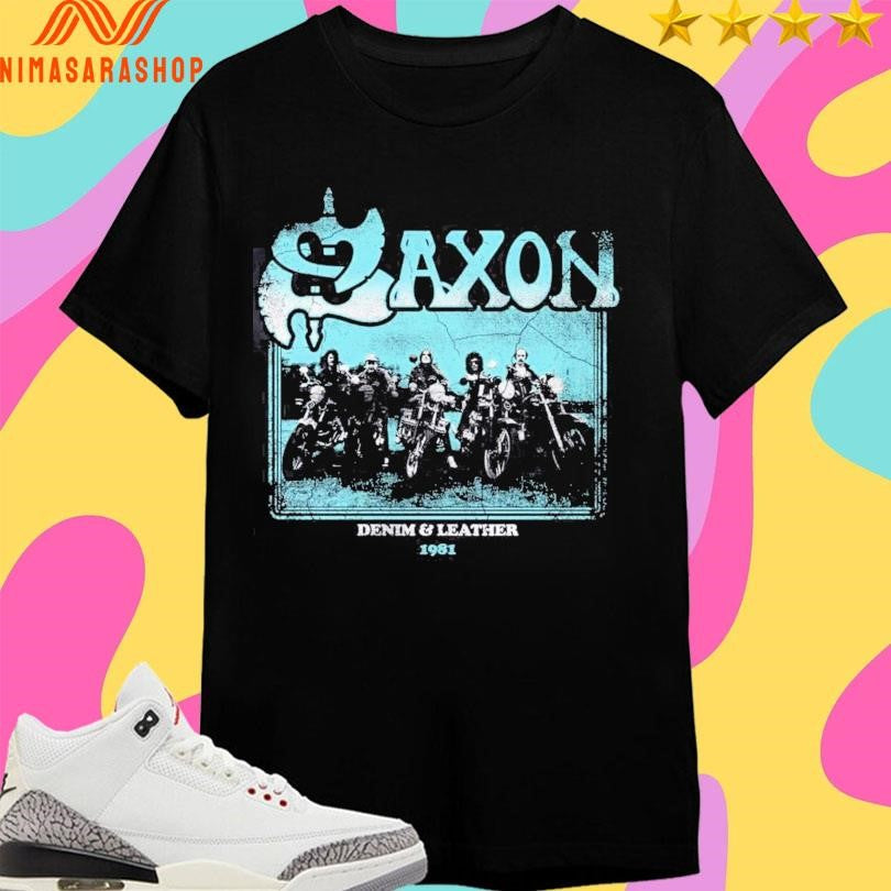 Saxon Denim And Leather 1981 Shirts