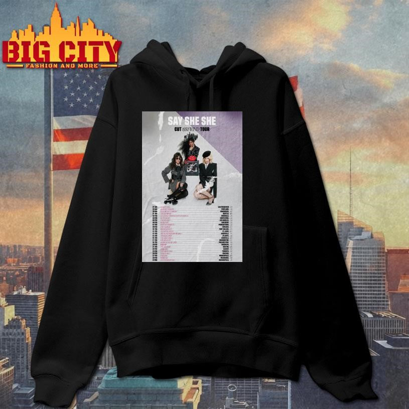 Say She She Cut And Rewind US Tour 2026 Poster Shirt