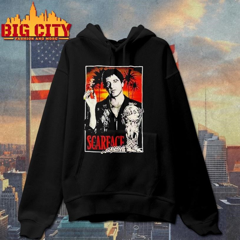 Scarface Smoking Miami 2025 Shirt