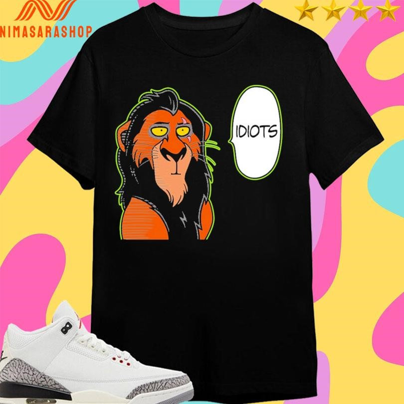 Scartama Lion Idiots Shirts
