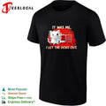 Schrodingers cat physics joke skeleton cage it was me I let the dogs out shirt