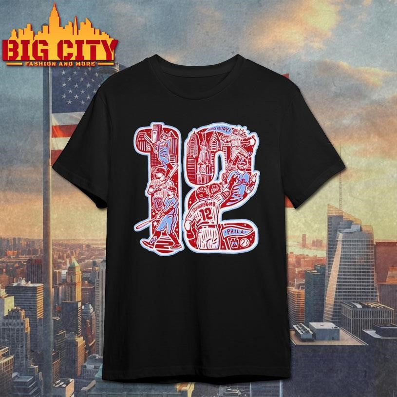 Schwarbomb Kyle Schwarber 12 Phillies baseball shirt