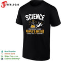 Science ruining dumb peoples guesses since the 17th century flask shirt