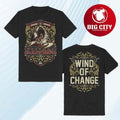 Scorpions Wind Of Change Two Sided Shirt