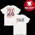 Scotland Football We’ll Be Coming Qualification Two Sided Shirt