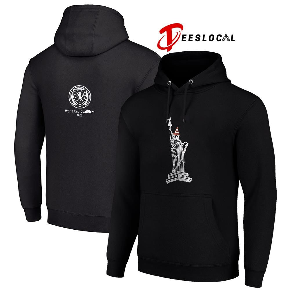 Scotland World Cup qualifiers Statue of Liberty shirt