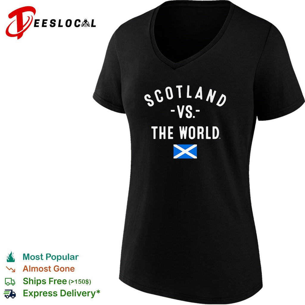 Scotland vs the world flag FIFA 2026 shirt
