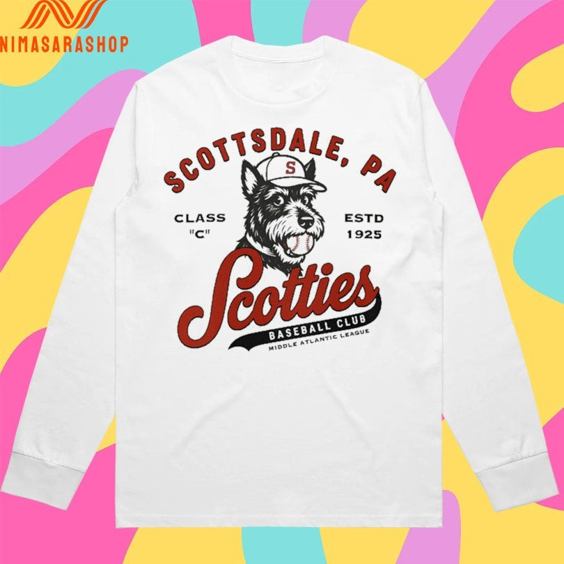 Scottsdale Pa Scotties Baseball Club Middle Atlantic League Class C Estd 1925 Shirts
