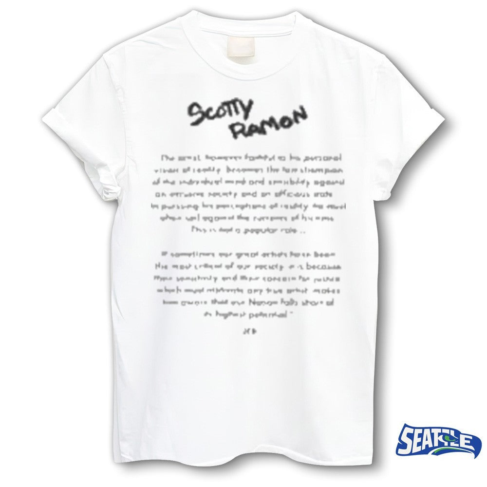 Scottyramon Merch Fuck Ice Scotty Ramon White Shirt