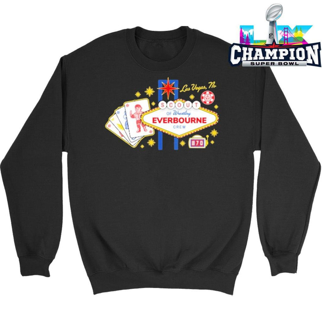 Scout Of Wrestling Everbourne Crew Shirt