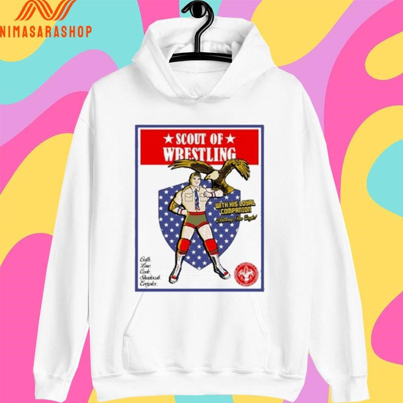 Scout Of Wrestling With His Loyal Companion Shirts