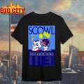 Scowl Australia 2025 Tour poster shirt