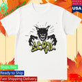 Scowl Cartoon Wolf T-Shirt