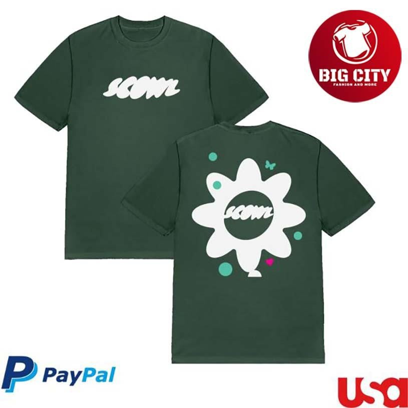 Scowl Flower 2025 Two Sided Shirt