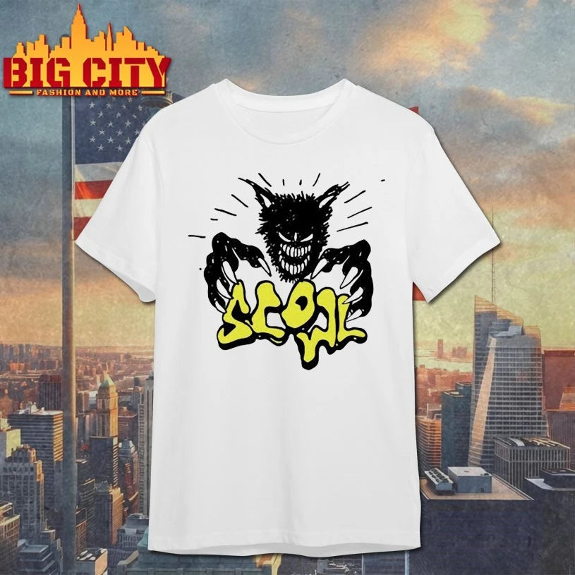 Scowl Scary Black Cat shirt