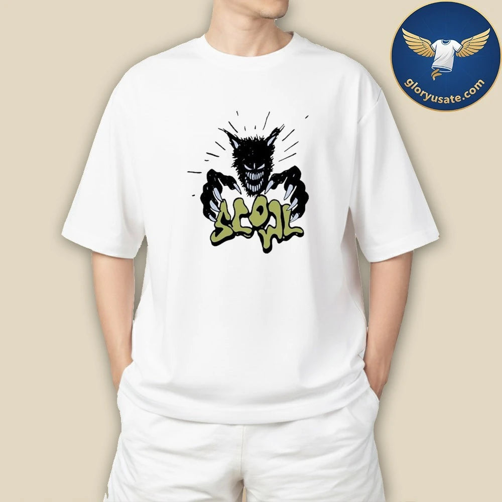 Scowl Wolf WHITE Shirt