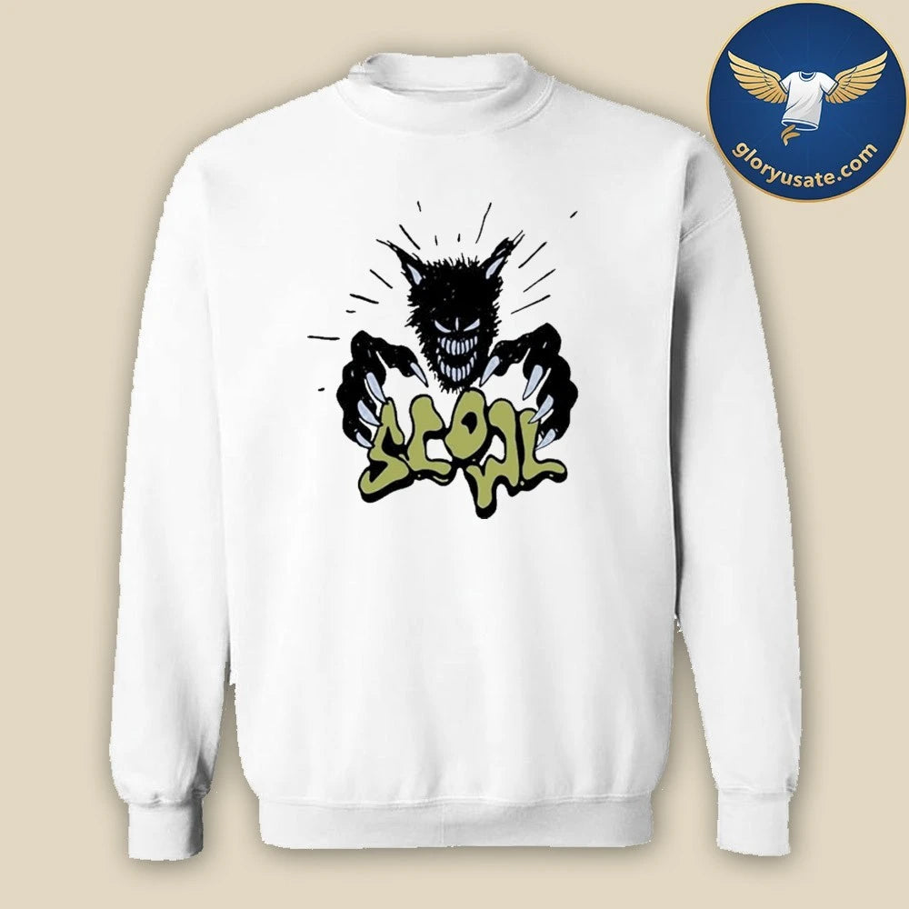 Scowl Wolf WHITE Shirt