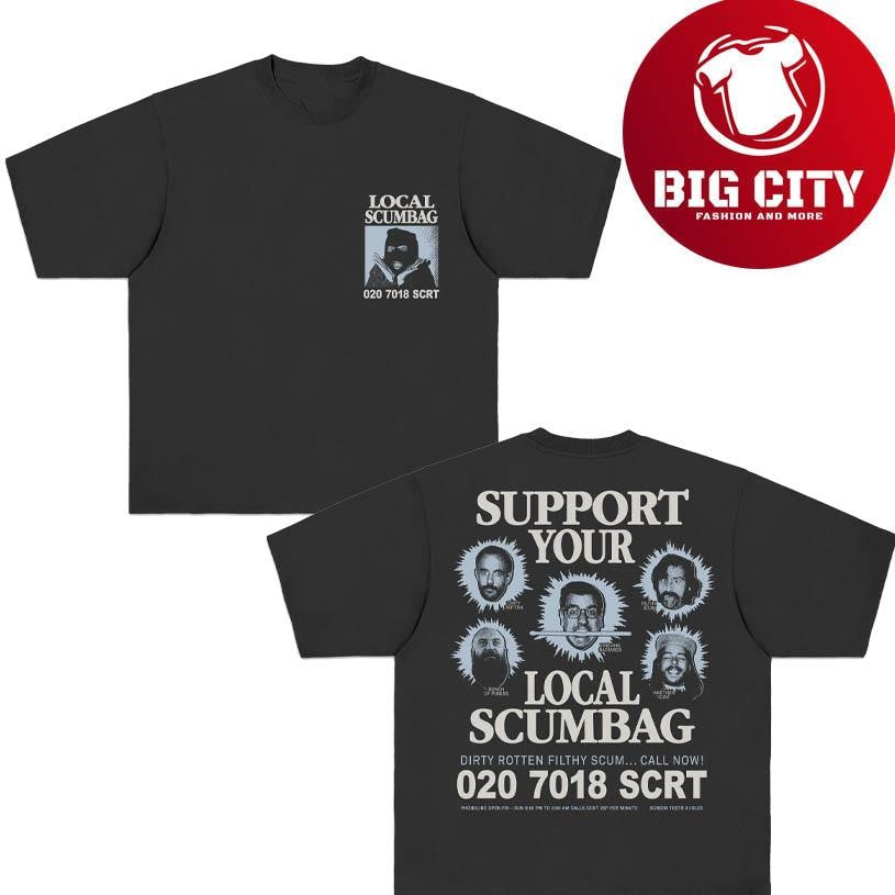 Scrt Scumbag 2025 Two Sided Shirt