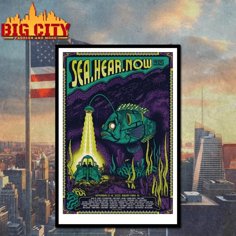 Sea Hear Now Festival In Asbury Park NJ On September 13-14 2025 shirt