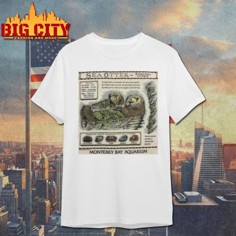 Sea otter monterey bay aquarium shirt