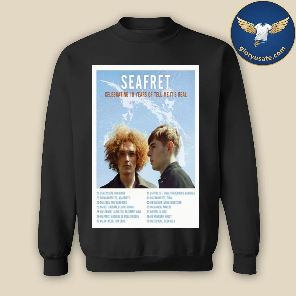 Seafret 10th Anniversary of Tell Me Its Real Poster Shirt