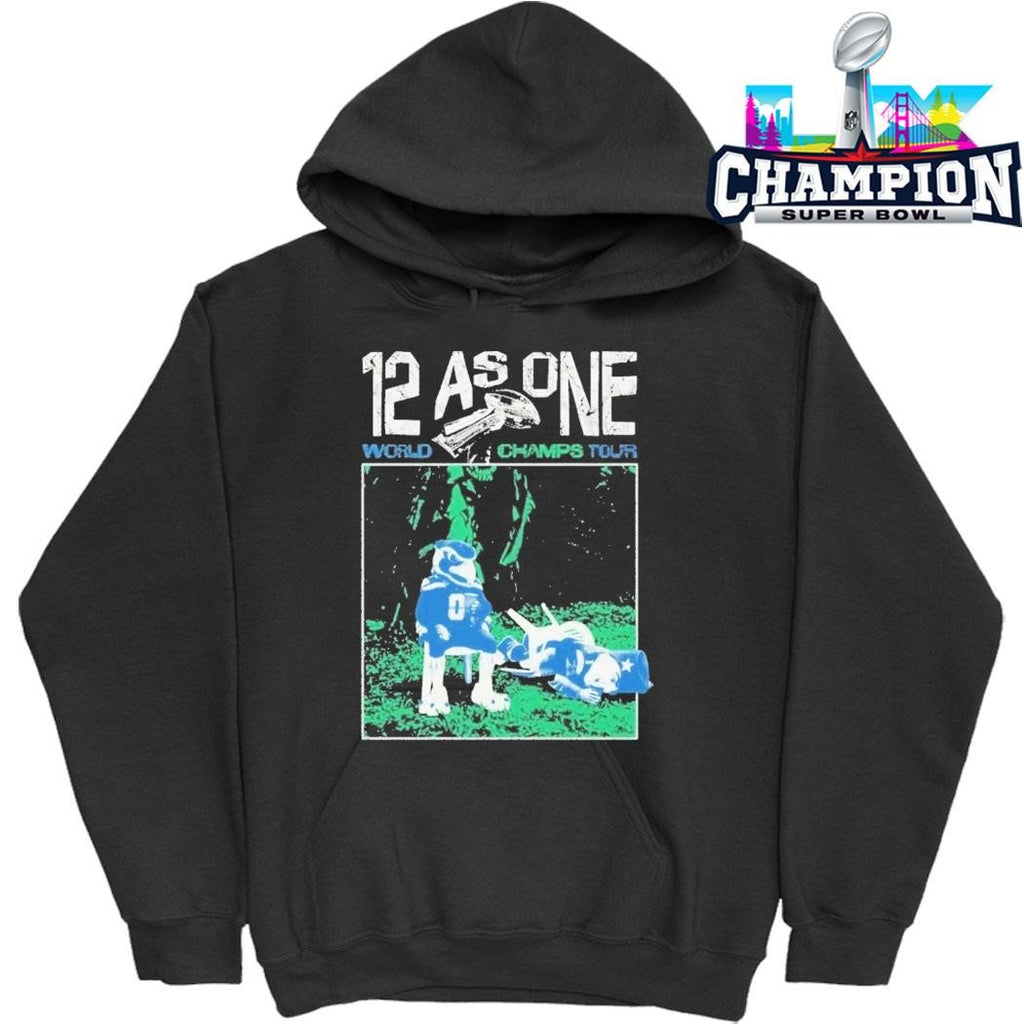 Seahawks 12 As One World Champs Tour It Was Always About Us Shirt