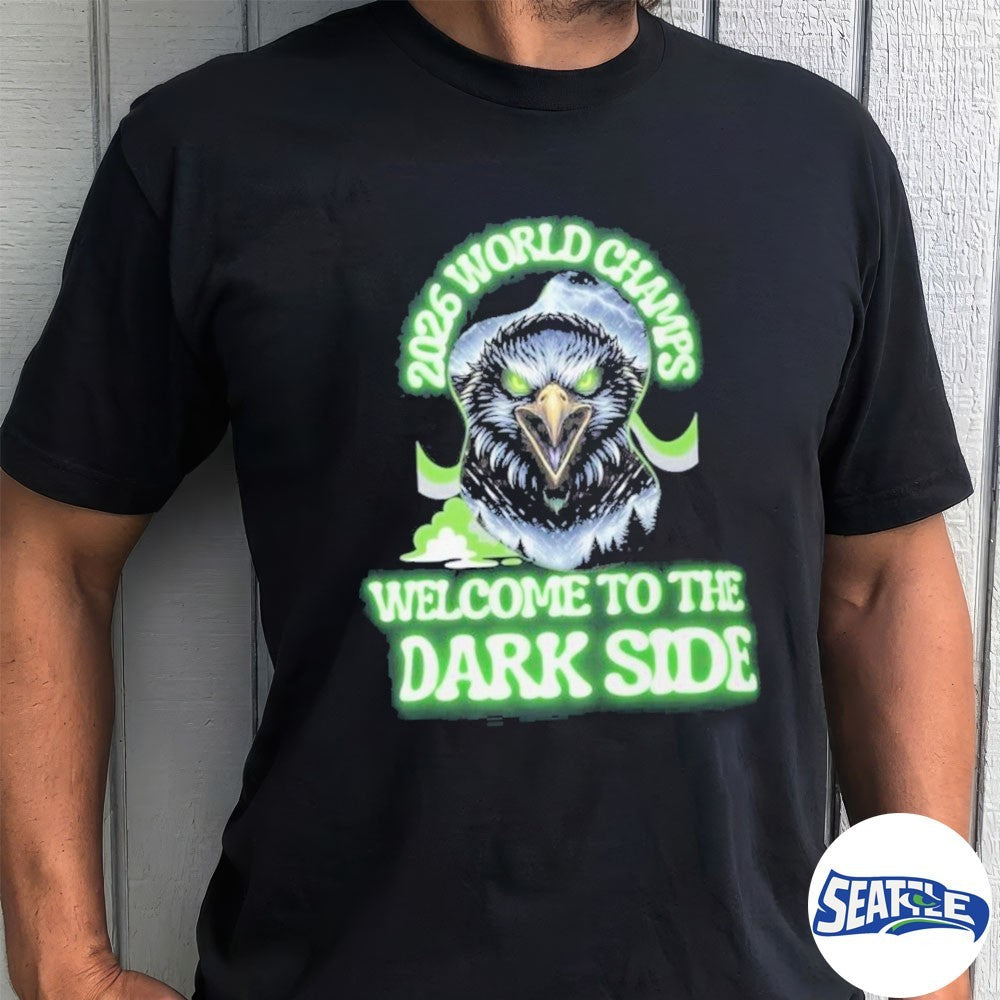Seahawks 2026 Champs Dark Side Shirt Football Fan Tee World Champions Shirt