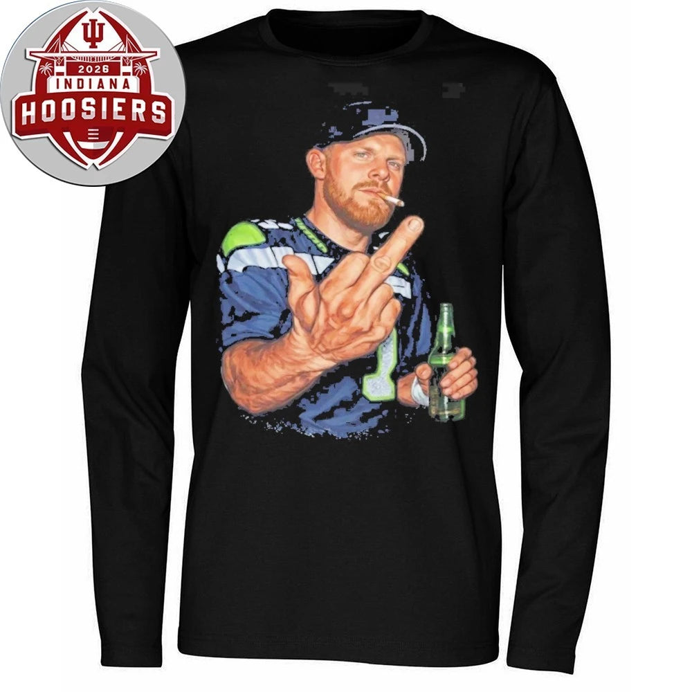 Seahawks Ernest Jones Sam Darnold Shirt Flipping The Bird