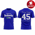 Seahawks Kenny Easley 1959 2025 Thank For Memories Two Sided Shirt