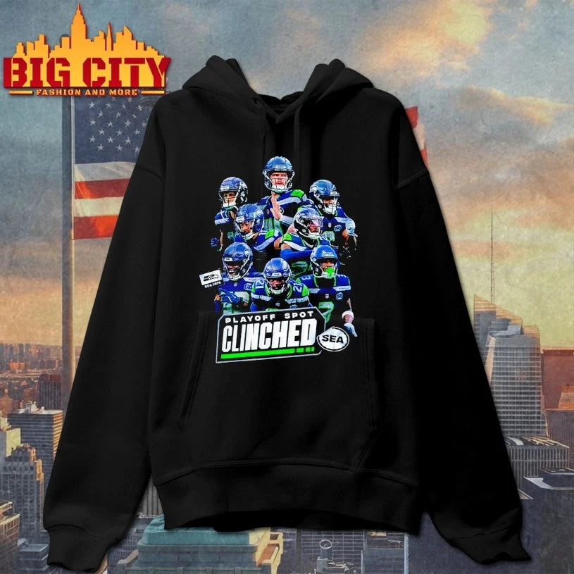 Seahawks Members Spot Clinched 2025 shirt