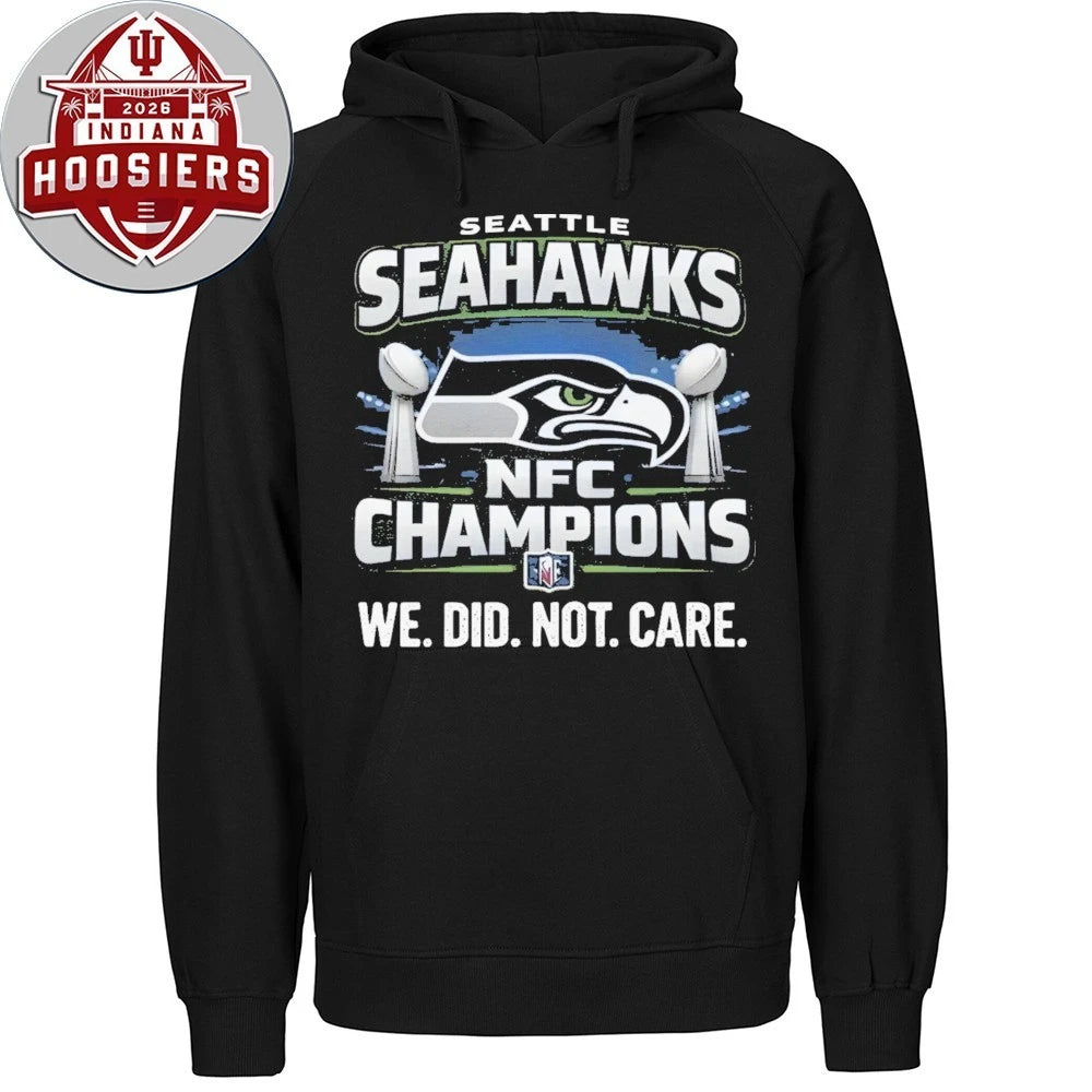 Seahawks NFC Championship We Did Not Care T-Shirt