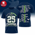 Seahawks NFC West Division Champs 2026 Print Two Sided Shirt