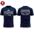 Seahawks National Football Conference Champions 2025 Two Sided Shirt