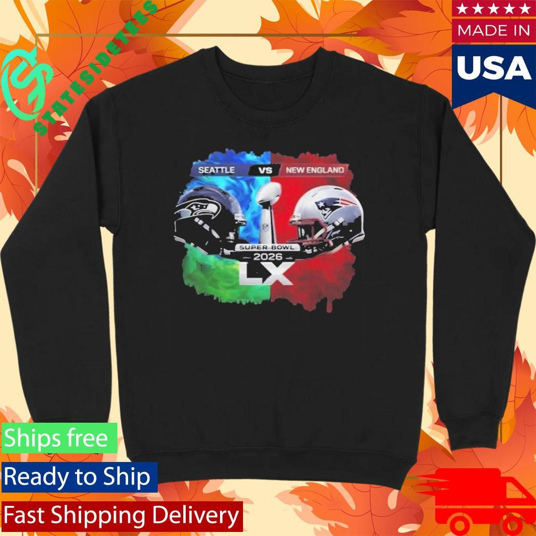 Seahawks vs Patriots 2026 SB LX Shirt