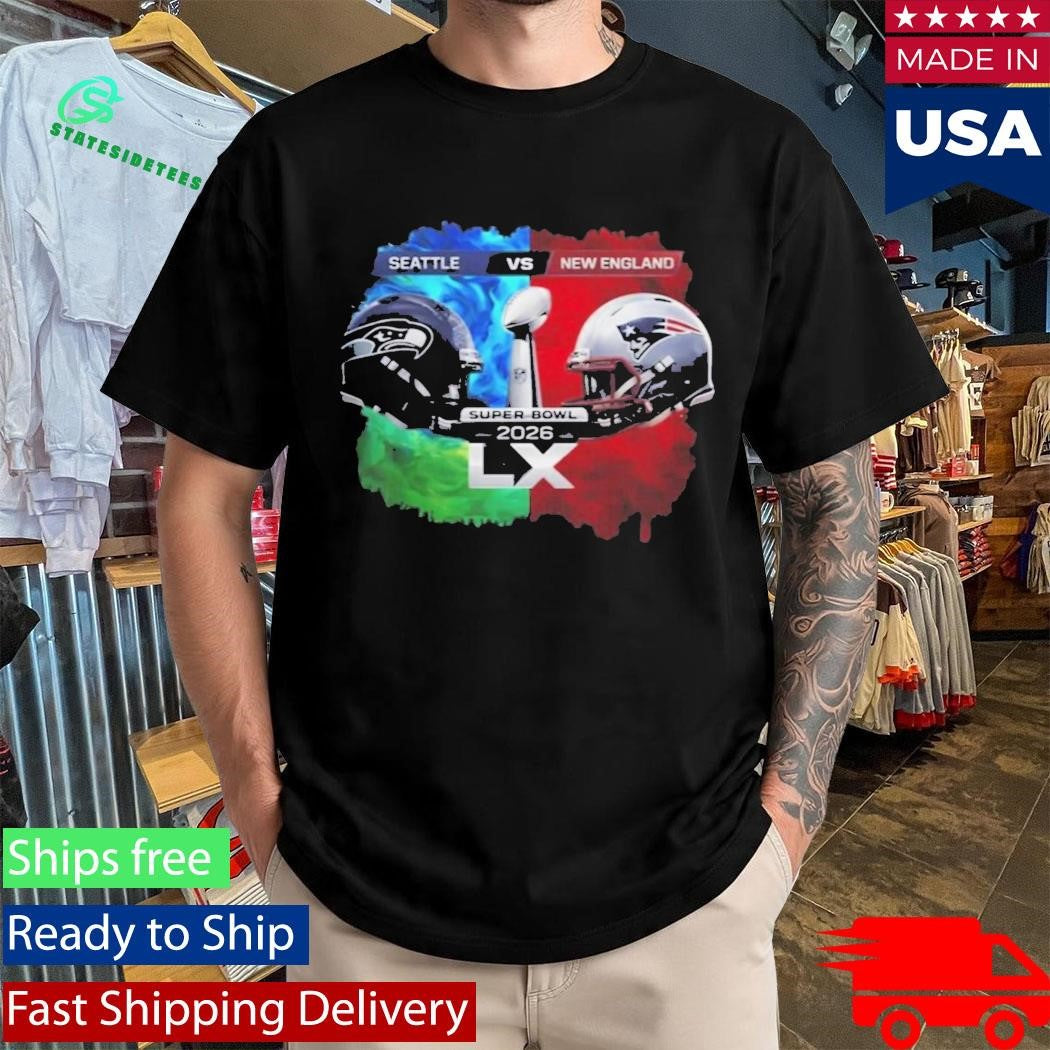 Seahawks vs Patriots 2026 SB LX Shirt